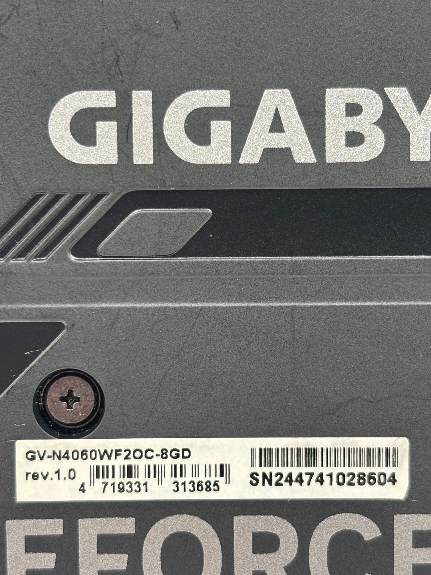 Gigabyte GeForce RTX 4060 WindForce V2 8GB GDDR6 Graphics Card GV-N4060WF2OC-8GD