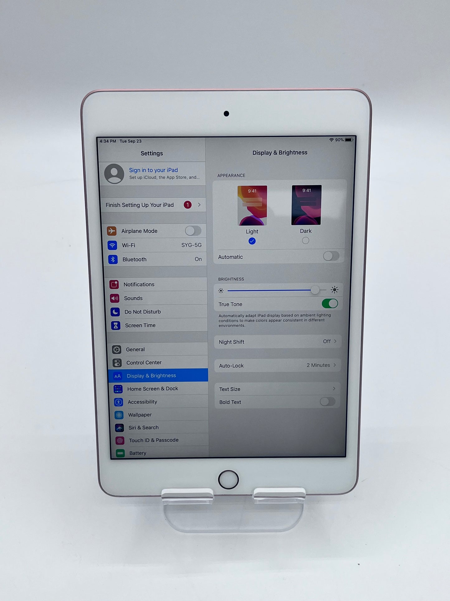 Apple iPad Mini 5th Gen A2133 7.9" 256GB Wi-Fi ONLY MUU62LL/A