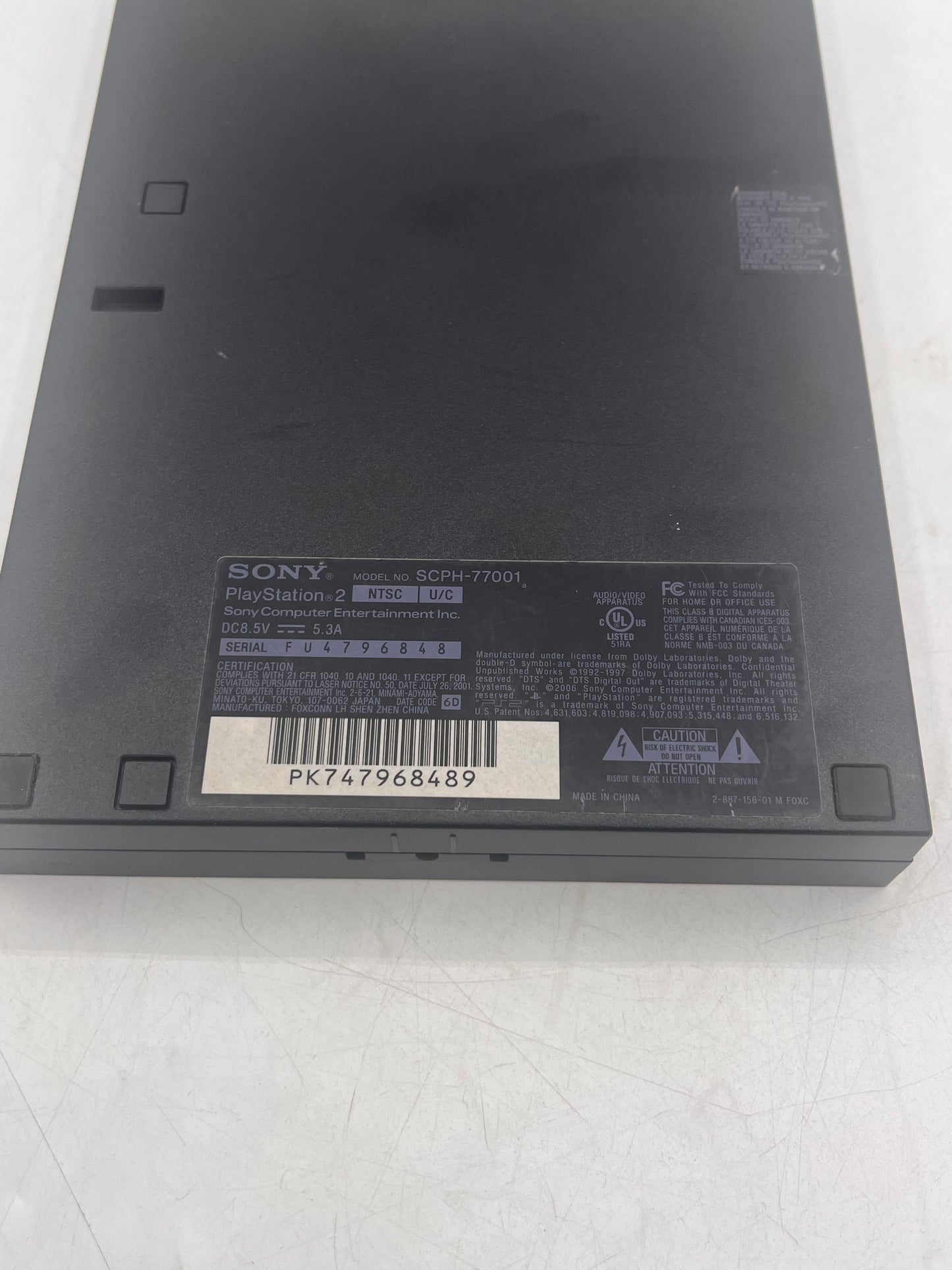 Sony PlayStation 2 Slim SCPH-77001 Video Game System - Black