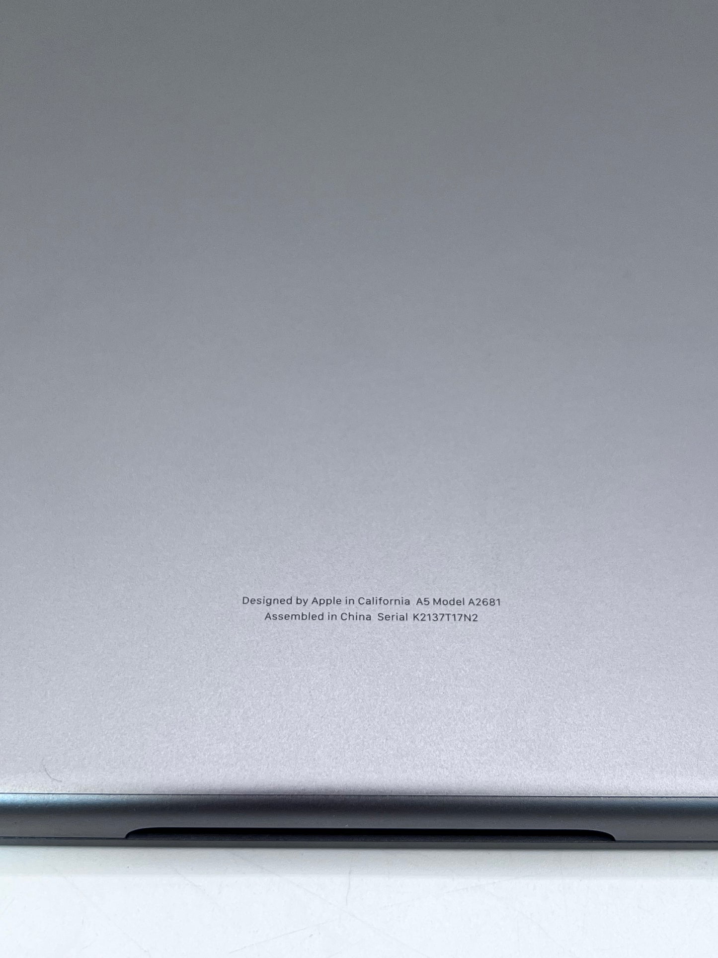 2022 Apple MacBook Air 13.3" 8C M2 GPU 16GB 256GB A2681 REMOTELY MANAGED