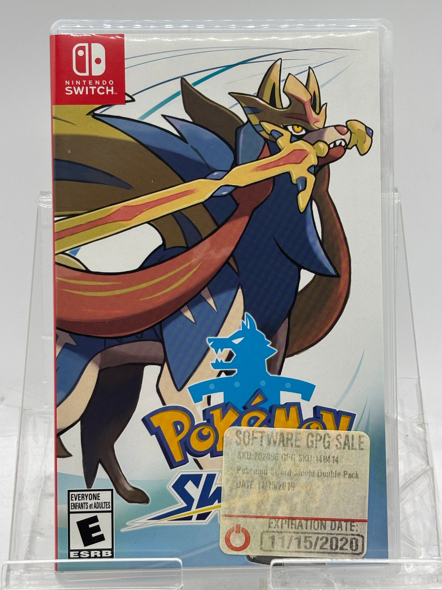 Pokémon Sword & Pokémon Shield Double Pack, Nintendo Switch (FREE SHIPPING)