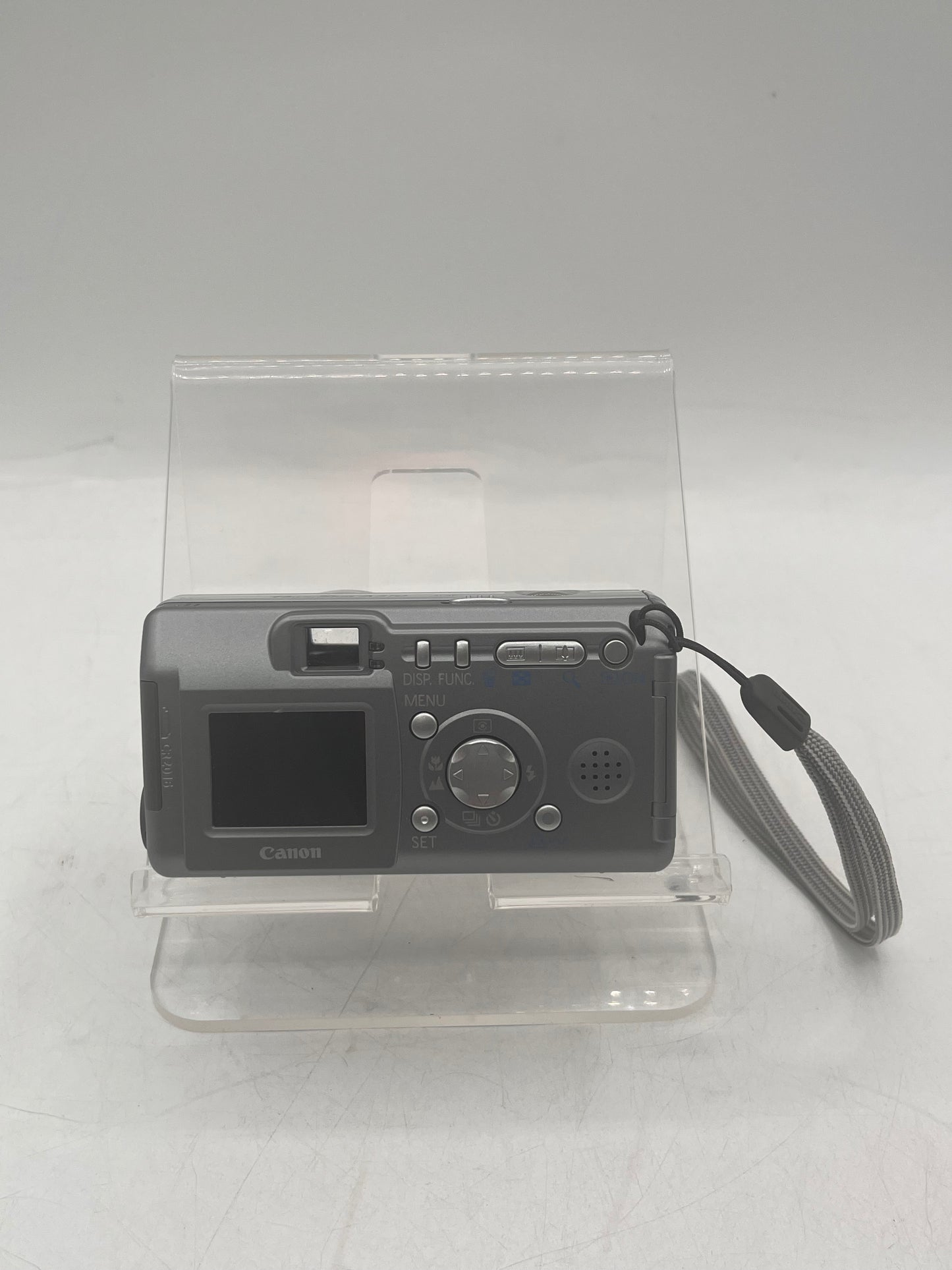Canon PowerShot A310 3.2MP Compact Digital Camera Silver Tested Working