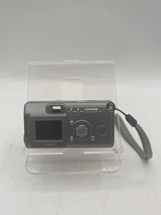 Canon PowerShot A310 3.2MP Compact Digital Camera Silver Tested Working