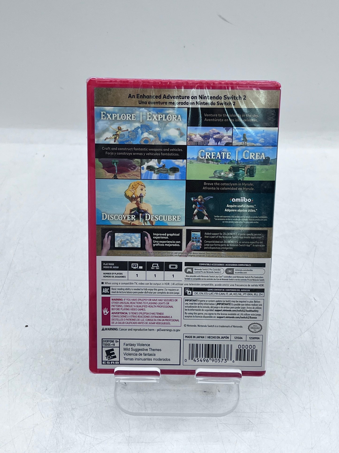 Zelda: Tears Of The Kingdom - Nintendo Switch 2 - Free Shipping!