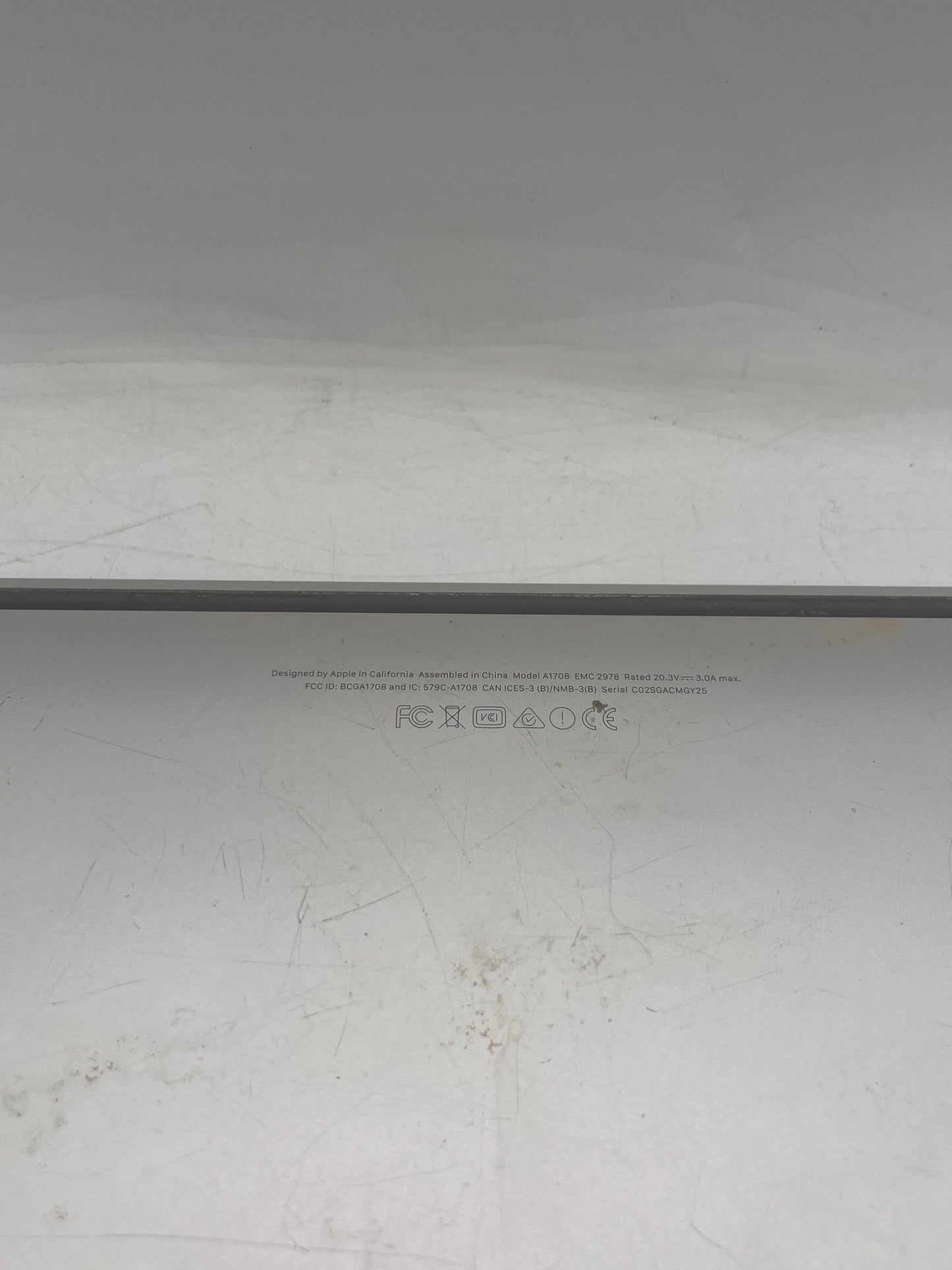 Apple MacBook Pro 13" A1708 2016 Laptop - Silver, Core i5, 8GB , 256GB , Broken