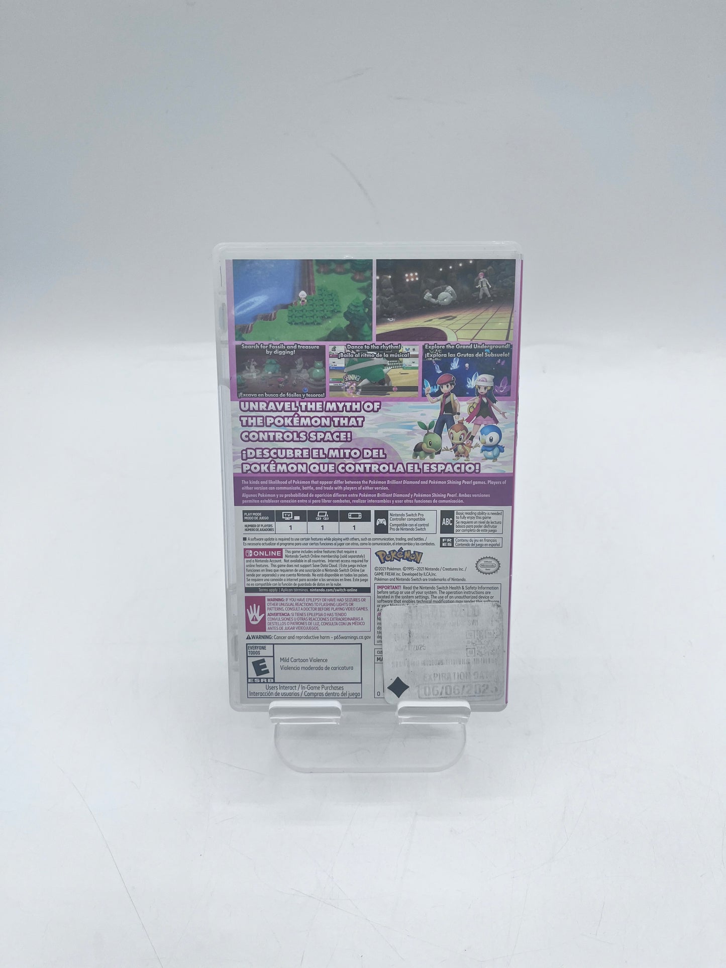 Nintendo Switch Pokemon Shining Pearl Video Game