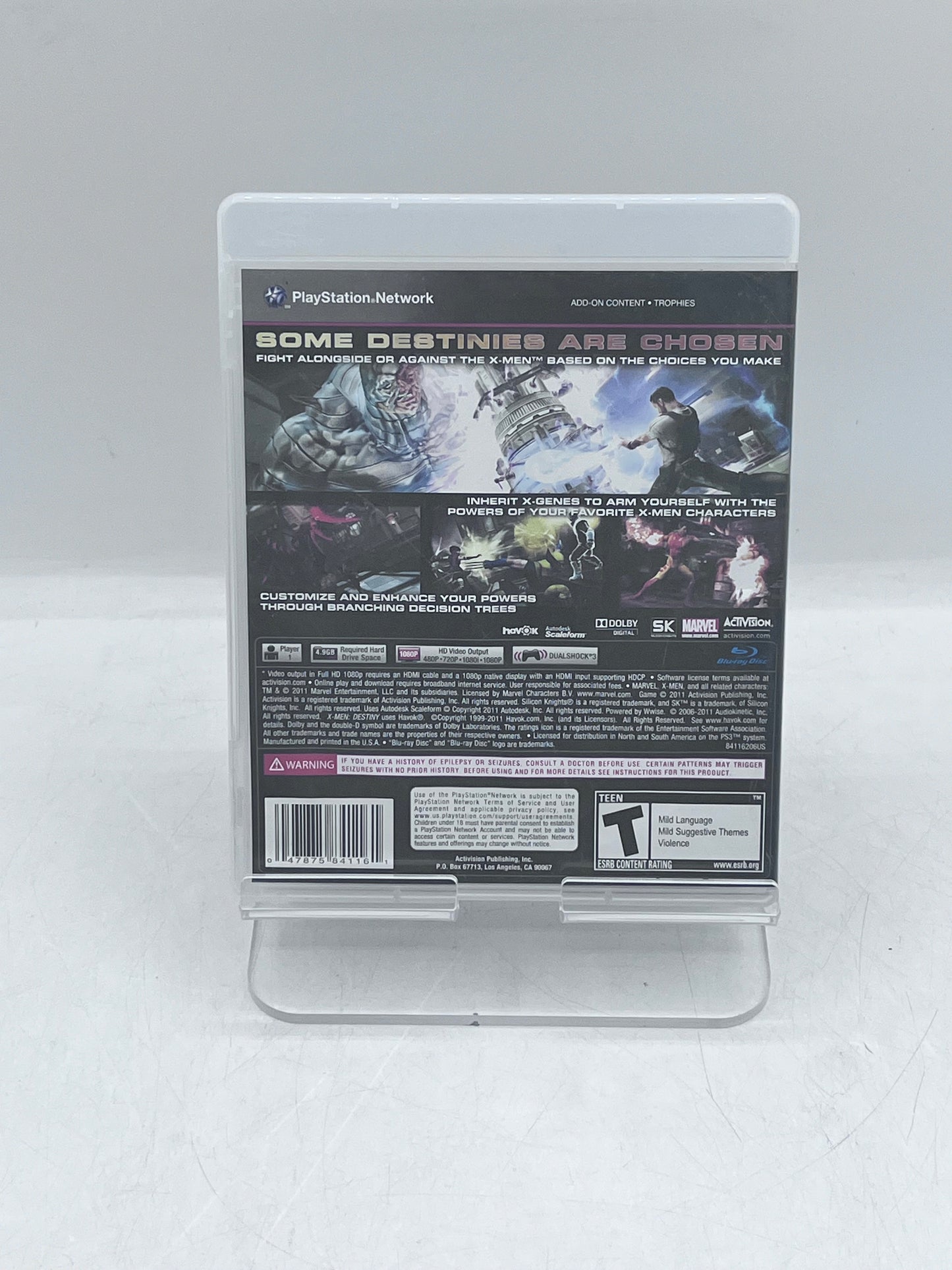 X-Men: Destiny  PlayStation 3 Video Game