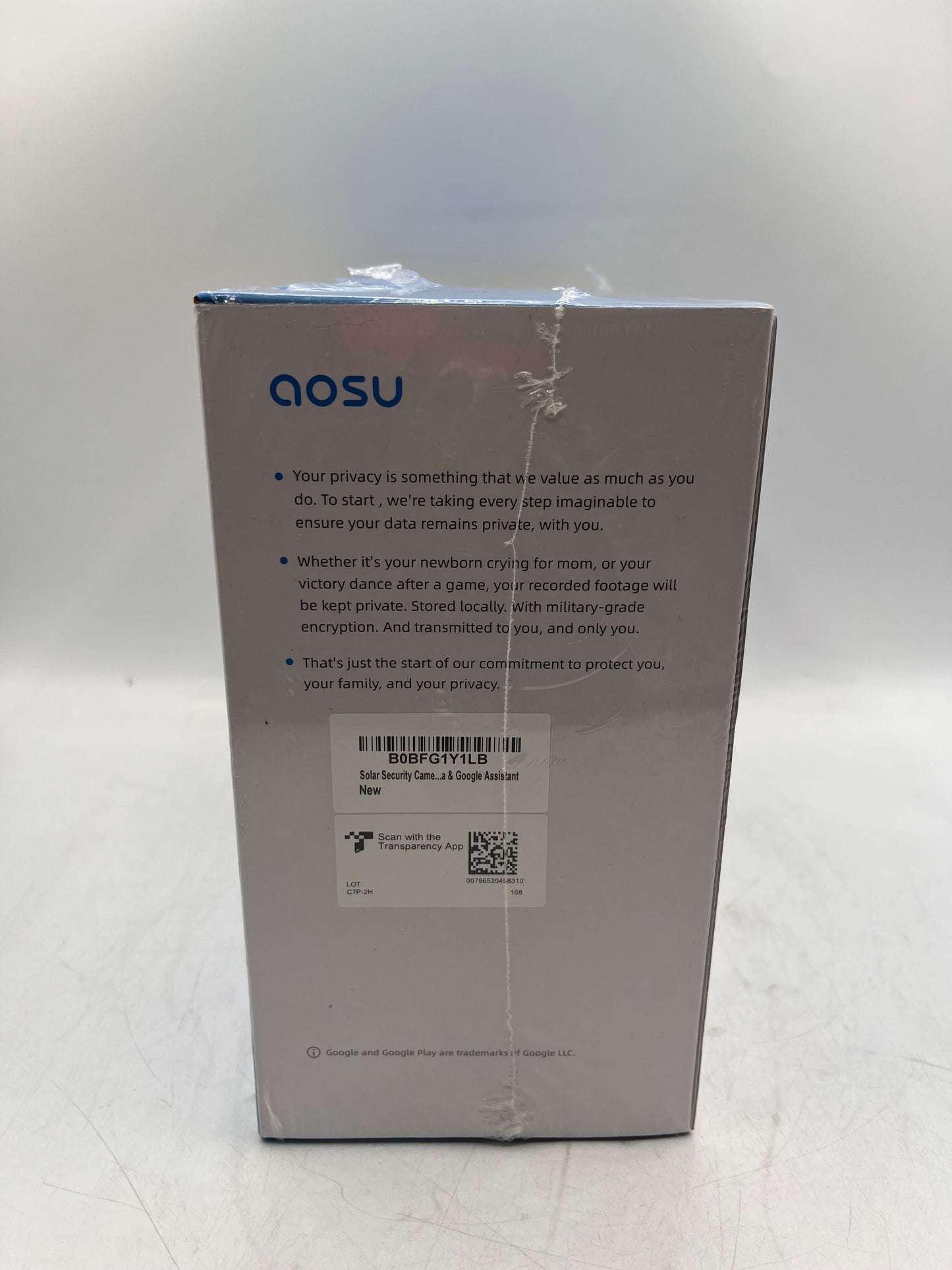 Aosu SolarCam T2 Ultra 4K Wireless Solar Outdoor Security Cameras, 2 Pack