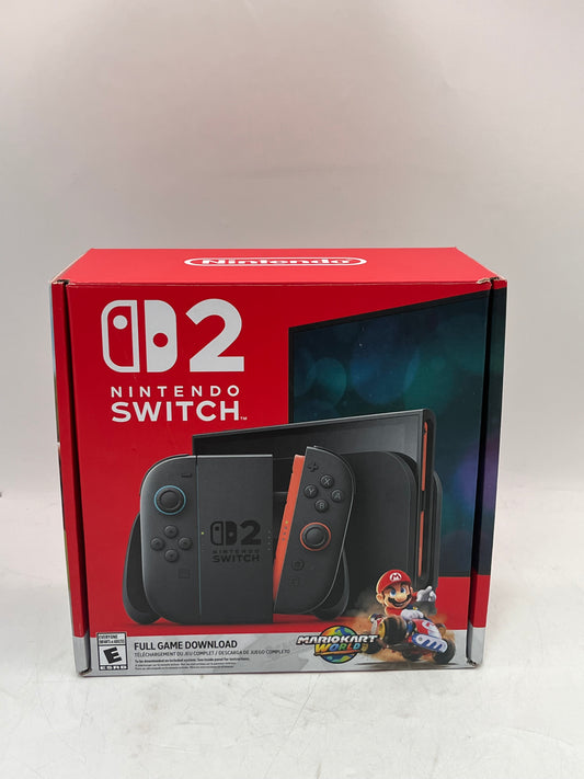 Nintendo Switch 2 Handheld Console System - Mario Kart World Bundle - New