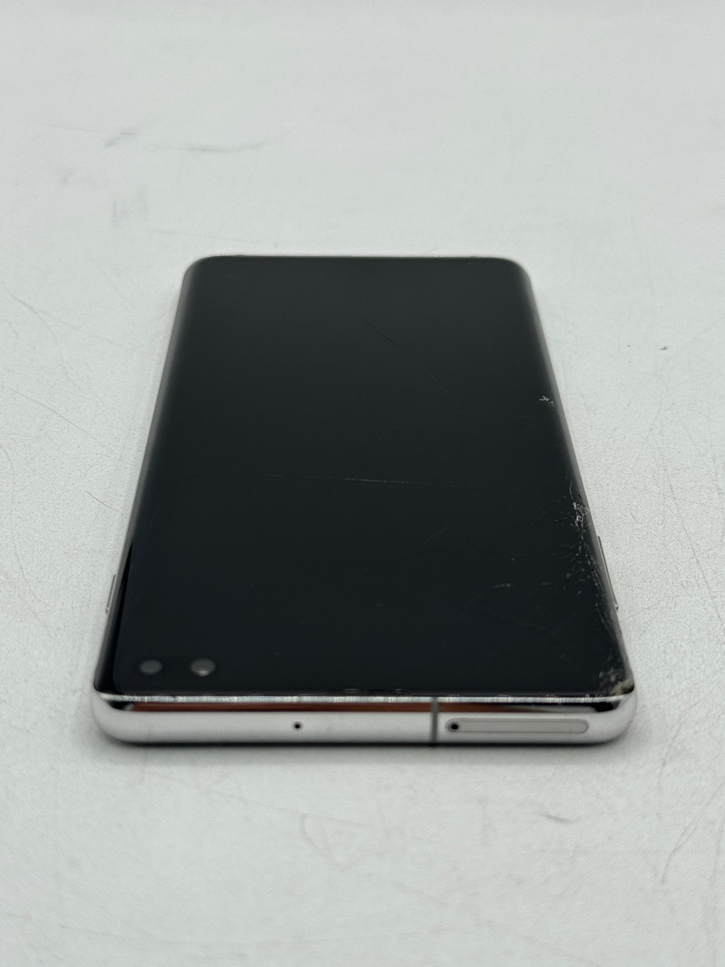 Unlocked Samsung Galaxy S10 Plus SM-G975F 8GB 128GB Prism White READ