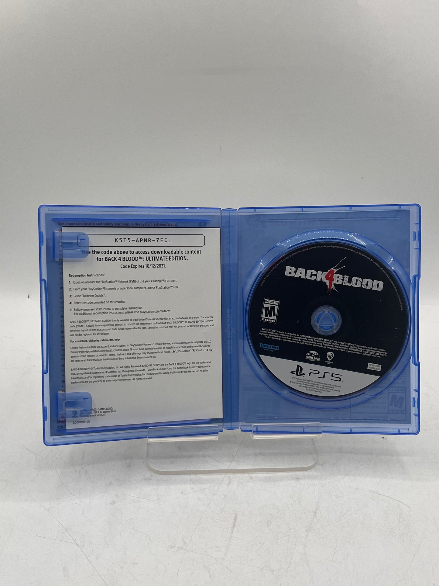PlayStation 5 Back 4 Blood Ultimate Edition Free Shipping!