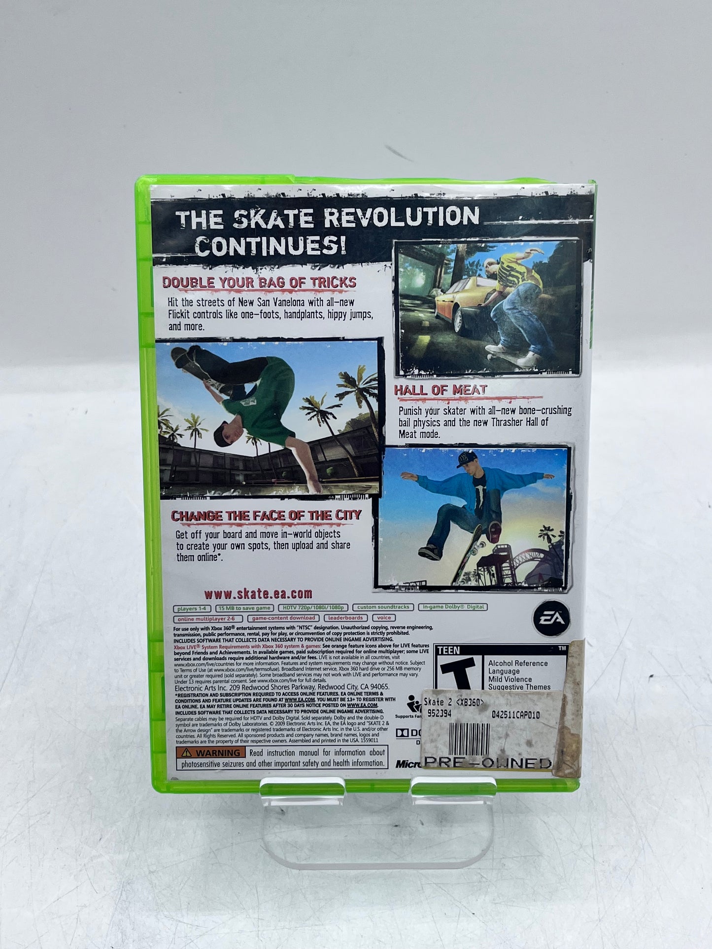 Skate 2 - Xbox 360 Video Game - Free Shipping!