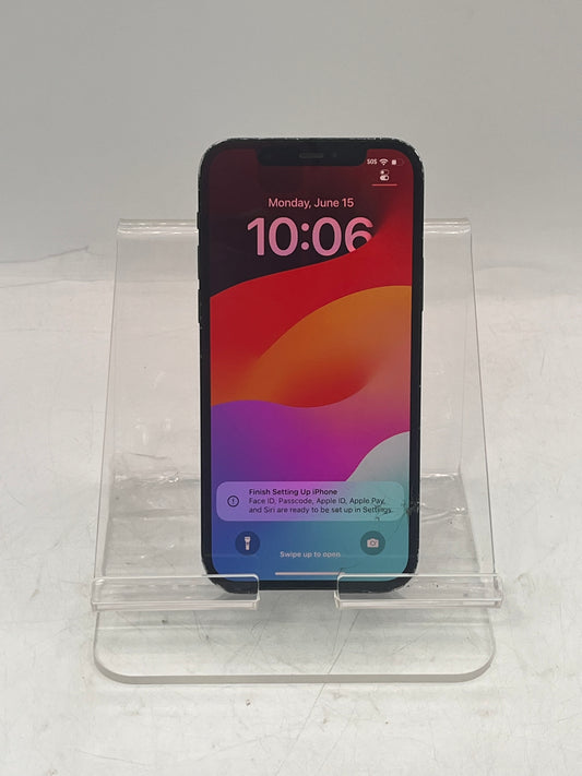 Unlocked Apple iPhone 12 A2172 MGF93LL/A 128GB Black