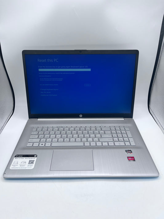 HP Laptop 17-CP2124OD 17.3" Ryzen 3 7320U 2.4GHz 8GB RAM 256GB READ