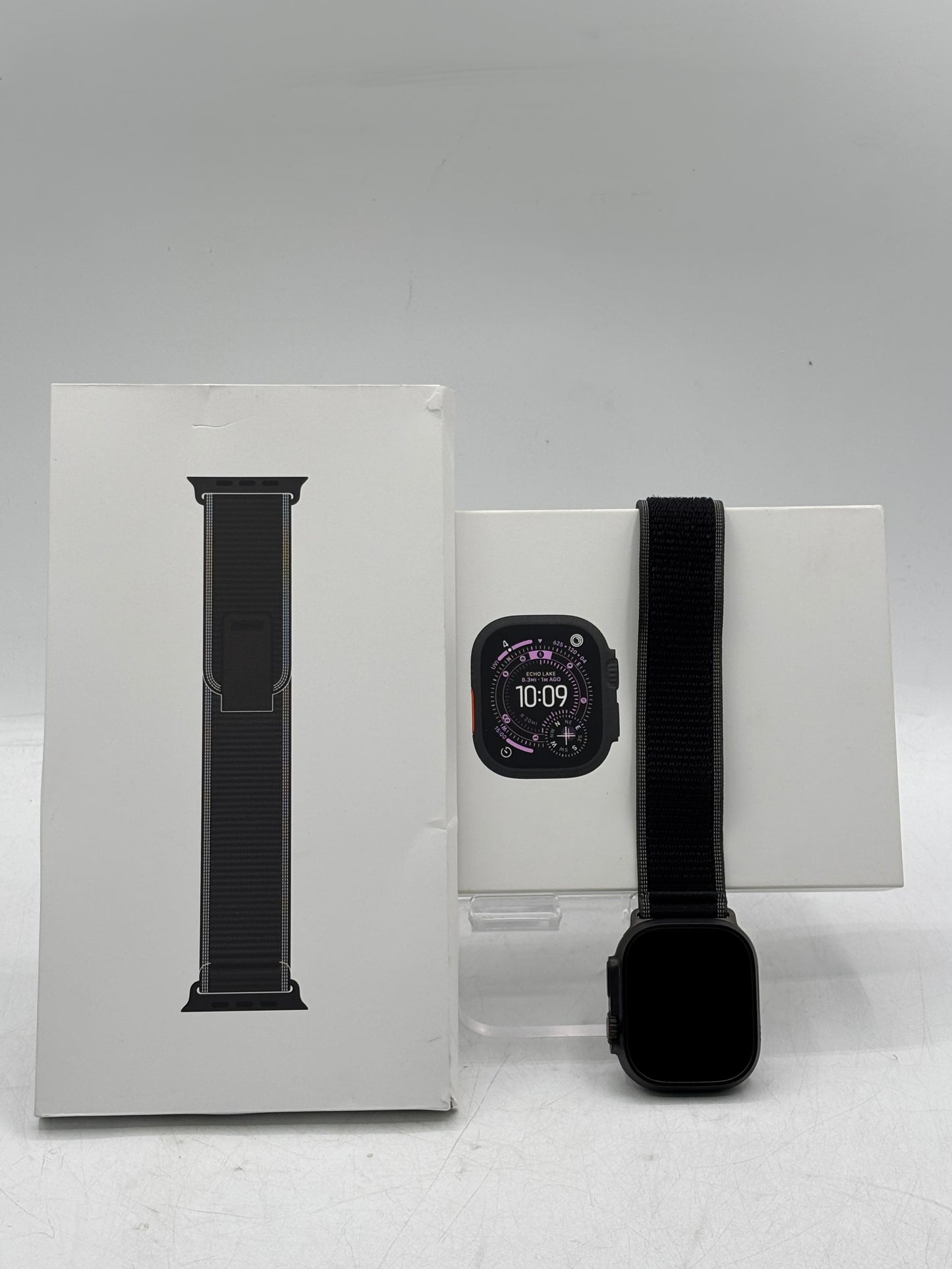Unlocked Apple Watch Ultra 3 49MM Black Titanium Black Trail Loop MF1D4LW/A