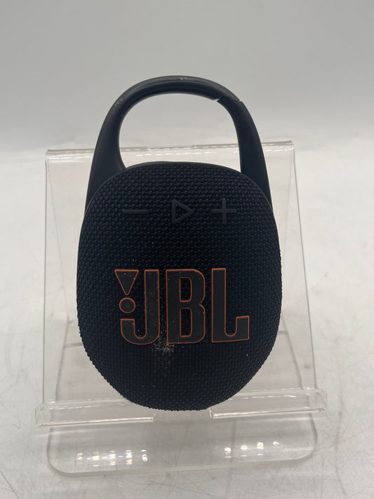 JBL Clip 5 Portable Bluetooth Speaker - Black