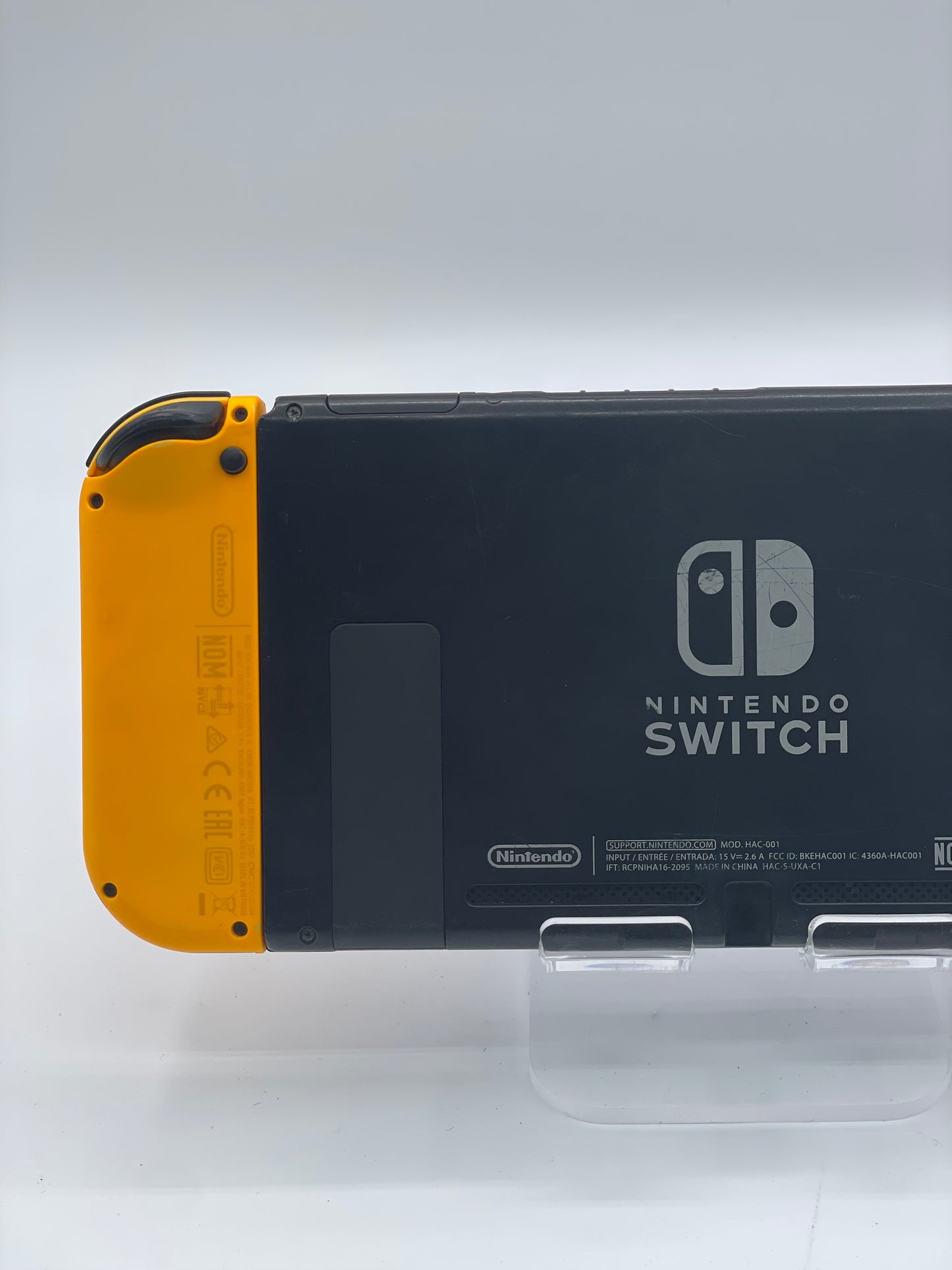 Nintendo Switch HAC-001 Handheld Video Game Console + Purple & Orange Joy-Cons