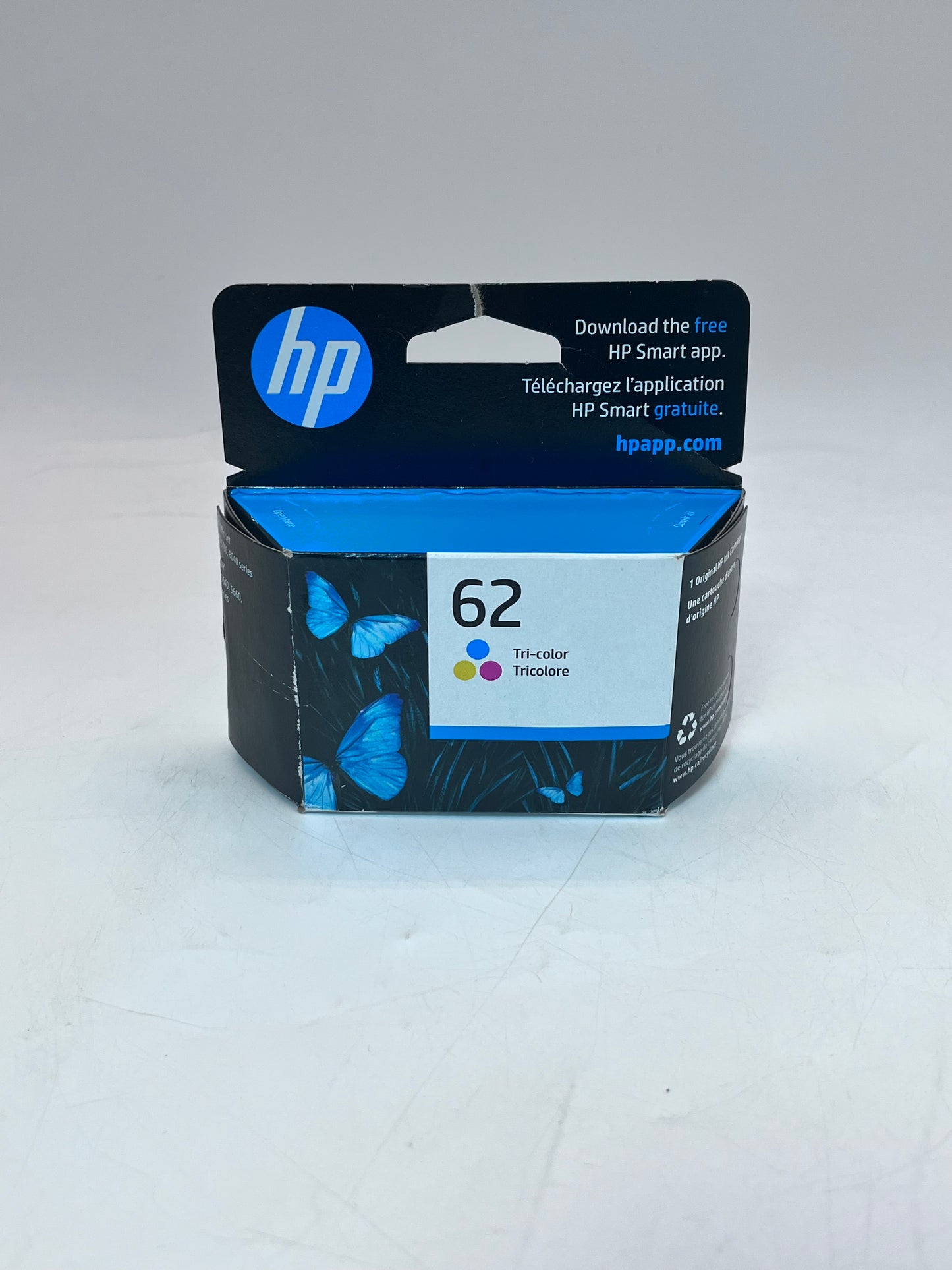 HP 62 Tri-Color Ink Cartridge