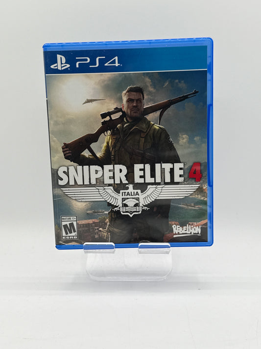 Sniper Elite 4 (Sony PlayStation 4, 2017) PS4 - TESTED