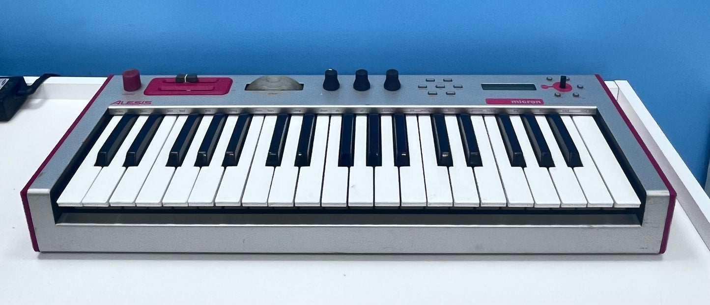 Alesis Micron Mini 37-Key Virtual Analog Synth Tested Free Shipping