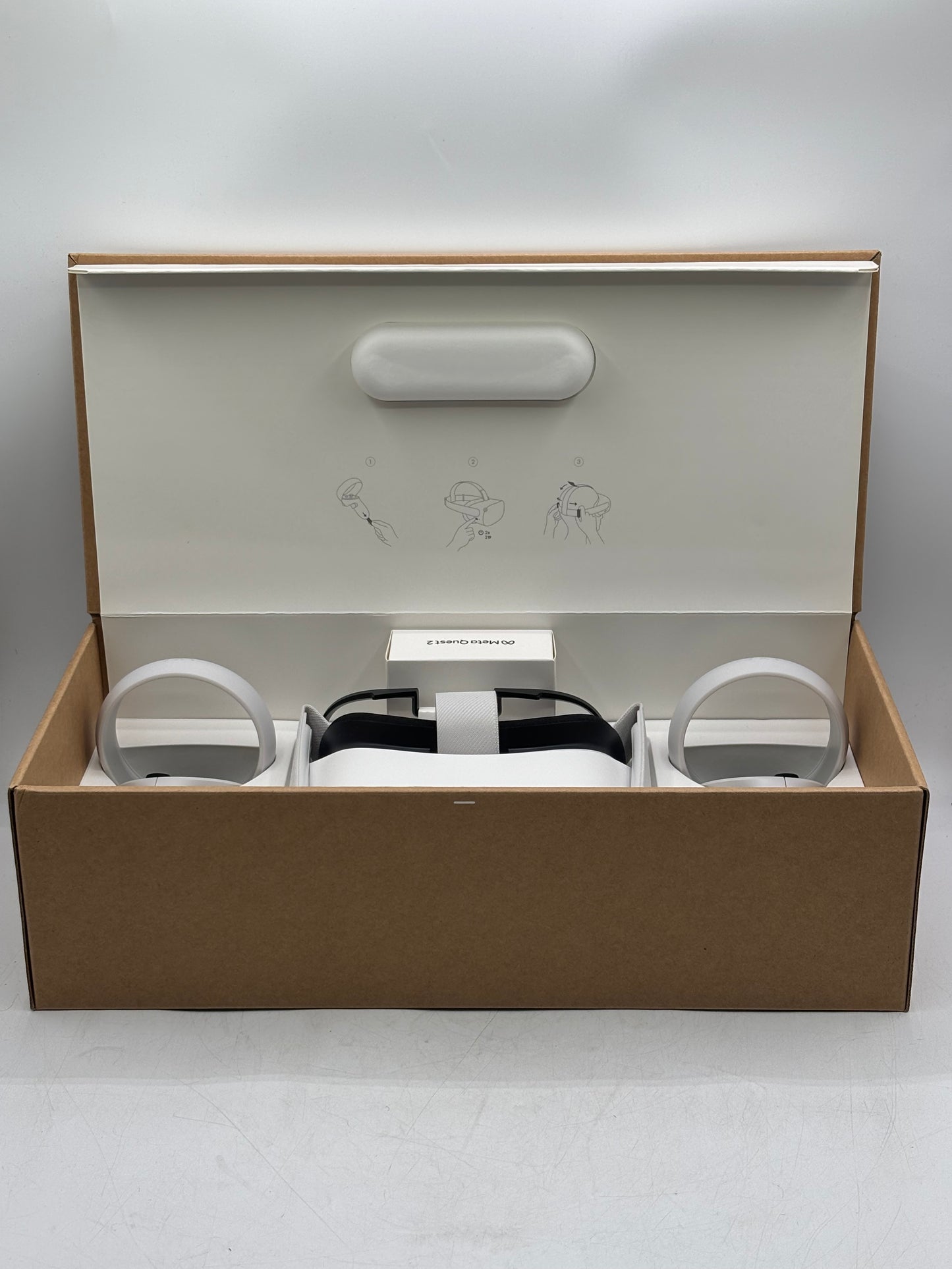 Meta Oculus Quest 2 128GB Standalone VR Headset, White