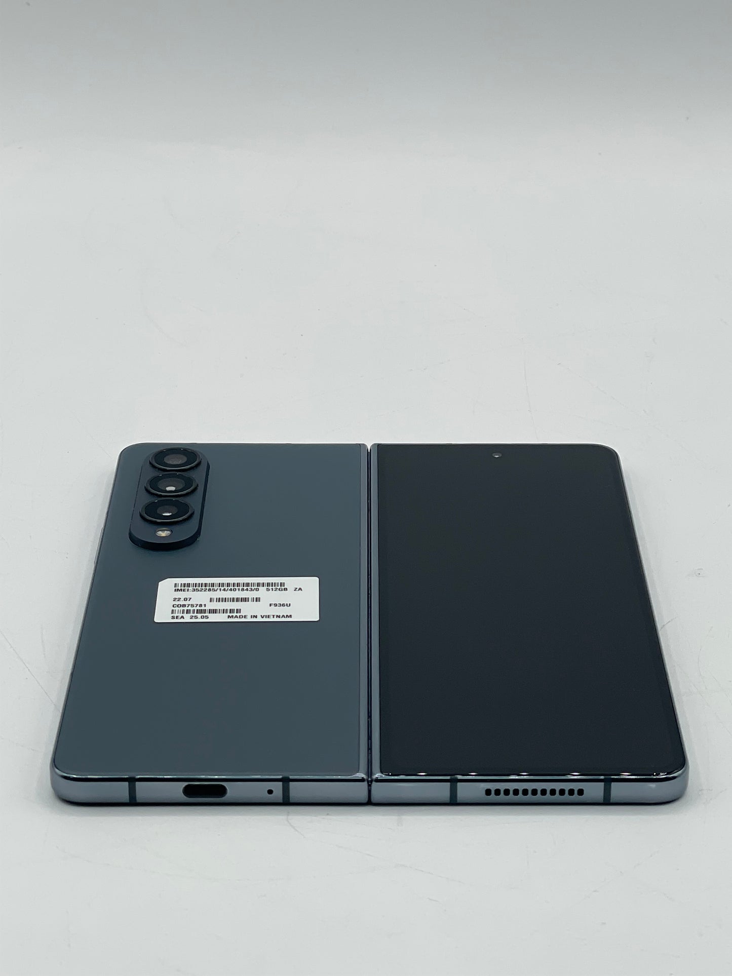 Unlocked Samsung Galaxy Z Fold4 5G SM-F936U1 - 512GB Phantom Black