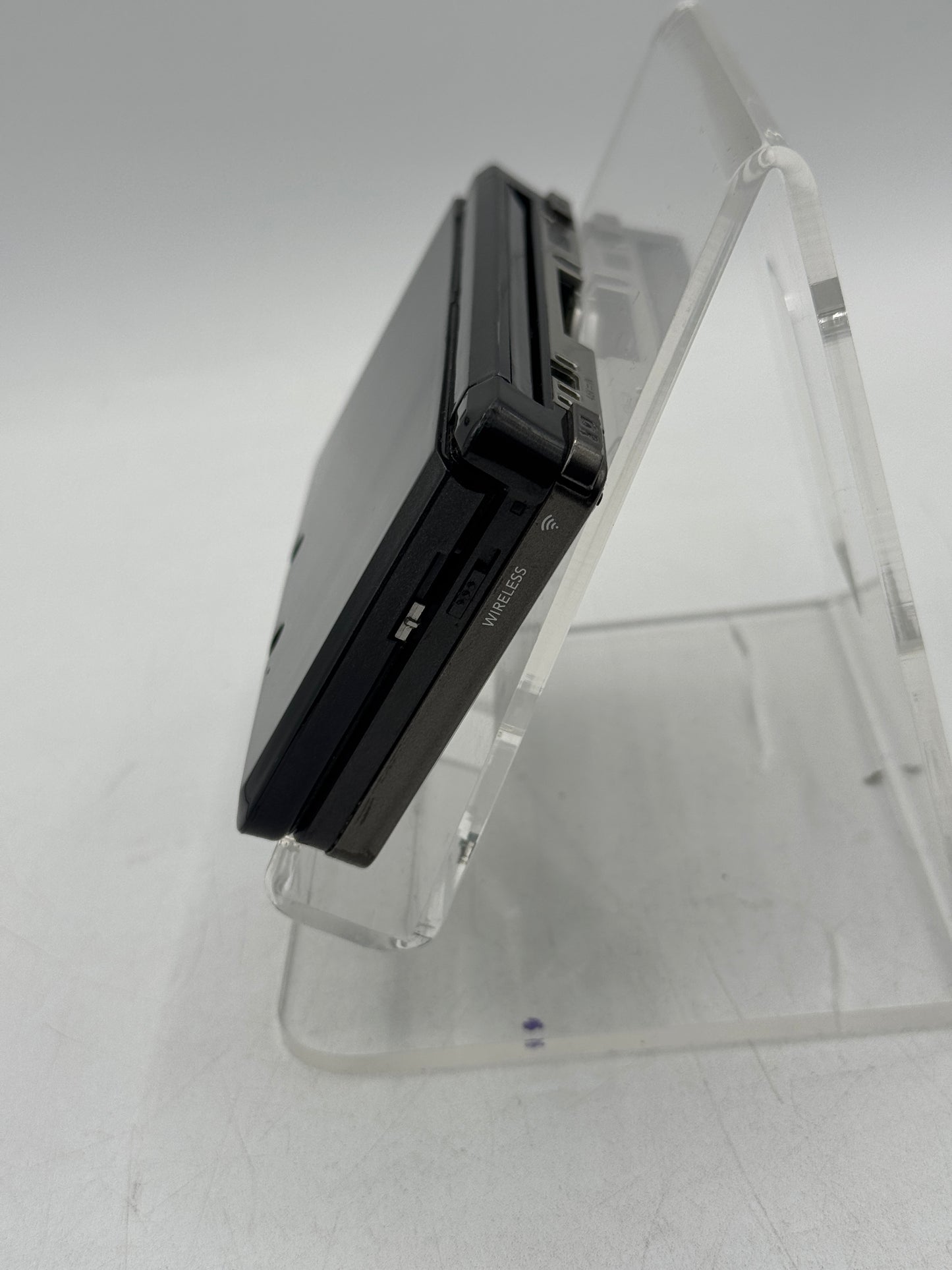 Nintendo 3DS Cosmo Black Handheld CTR-001 Tested Working w Stylus and Charger