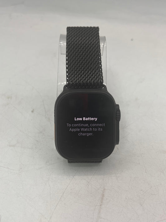 Apple Watch Ultra 2 A2986 (2023) 49mm Titanium GPS + Cellular Smart Watch - Black