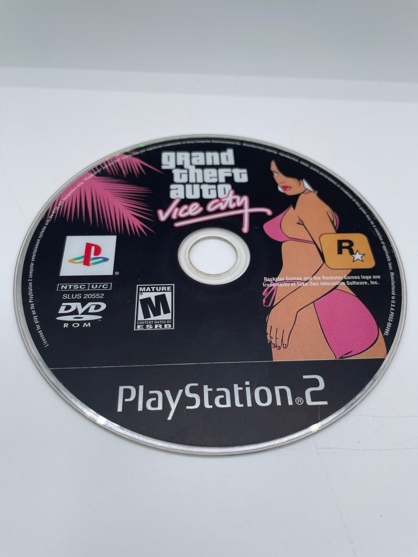Grand Theft Auto Vice City (PS2) - Used with Box - Free Shipping