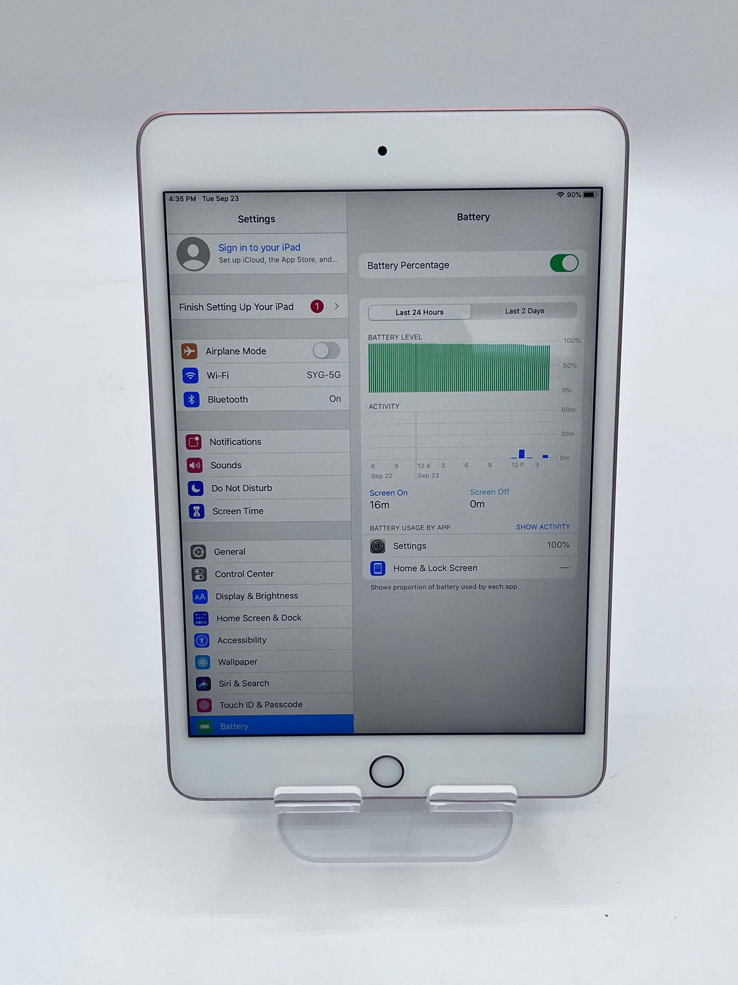 Apple iPad Mini 5th Gen A2133 7.9" 256GB Wi-Fi ONLY MUU62LL/A