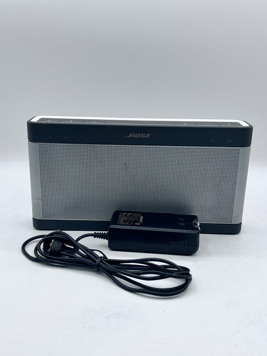 Bose SoundLink III Sound Link 3 Bluetooth Portable Speaker 414255 Grey