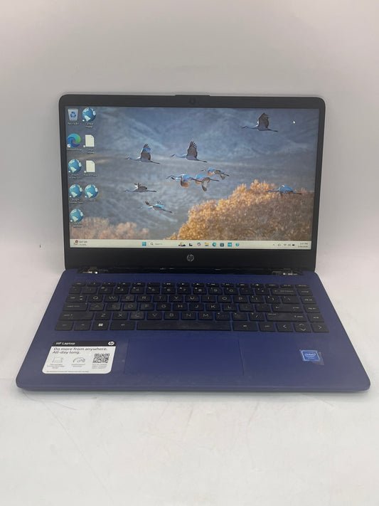 HP 14-dq0055dx 14-inch Laptop Intel Celeron 4GB 64GB Blue