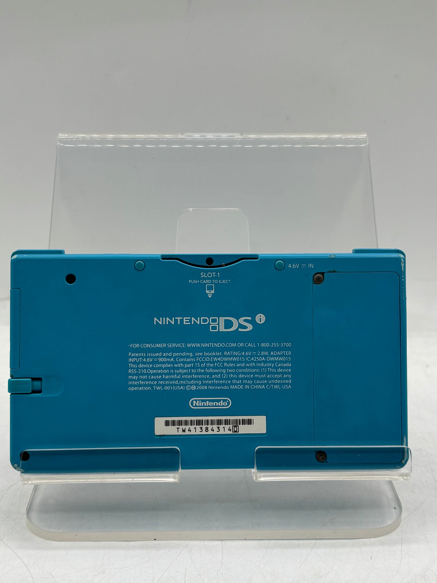 Nintendo DSi TWL-001 2008 Handheld Console, Blue (FOR PARTS)