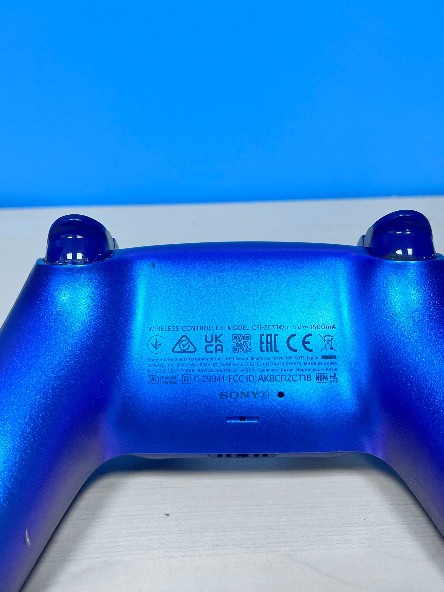 Sony PlayStation 5 PS5 Dualsense Wireless Controller Chroma Indigo CFI-ZCT1W Free Shipping