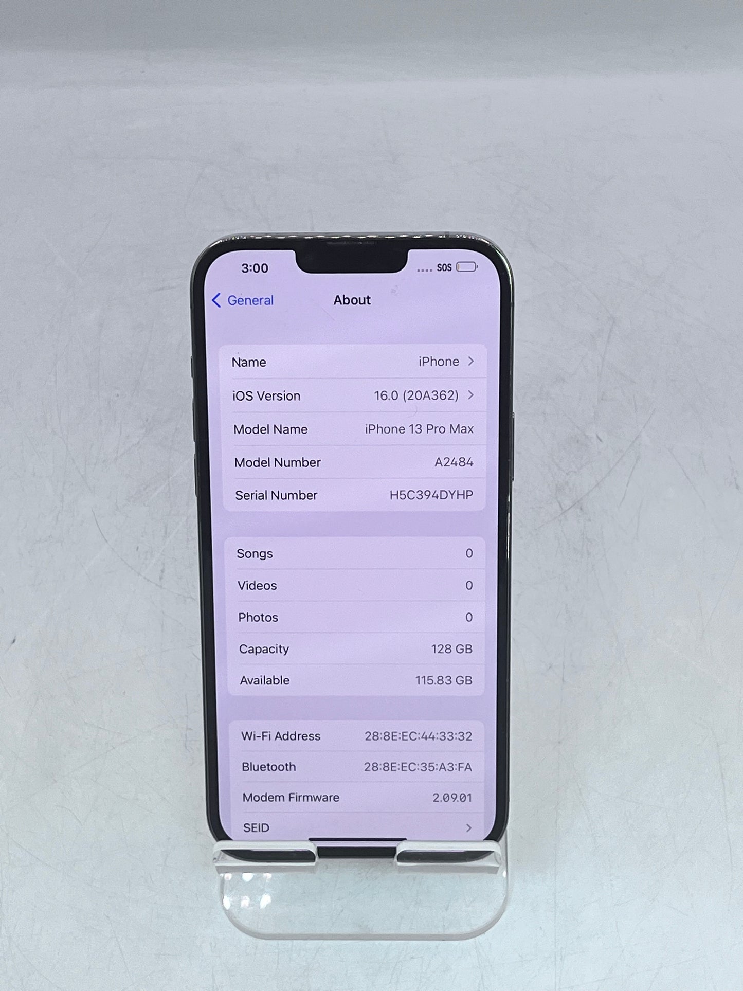 Apple iPhone 13 Pro Max A2484 MLKN3LL/A 256GB T- Mobile  - Gold