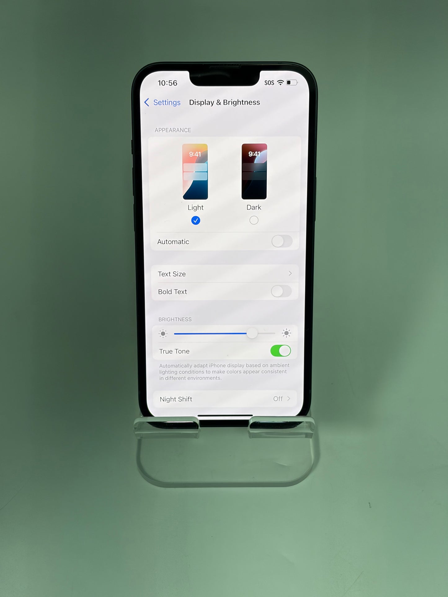 Unlocked Apple iPhone 14 128GB - A2649 MPUA3LL/A Midnight 100% Battery Near Mint