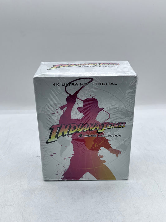 Indiana Jones 4 Movie Collection DVD 4K Ultra HD