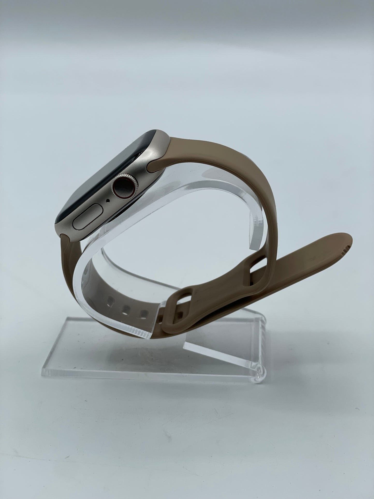 Unlocked Apple Watch Series 9 41mm Starlight with Starlight Sports Band