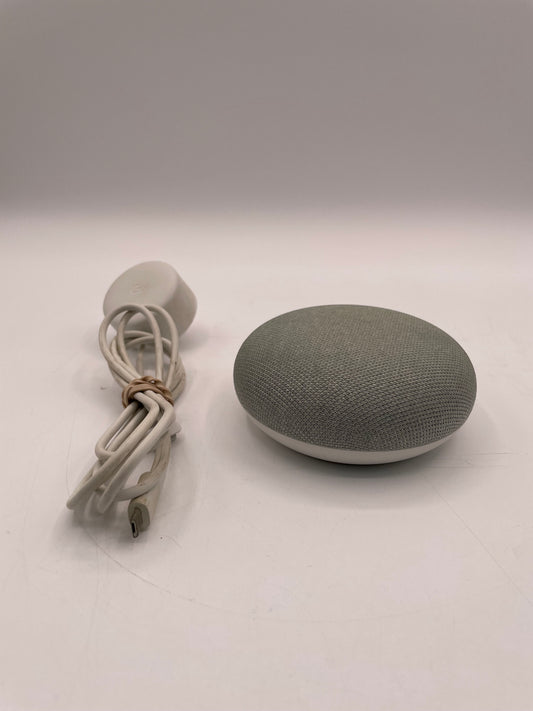 Google Home Mini White Speaker - Used, Fully Functional, Free Shipping