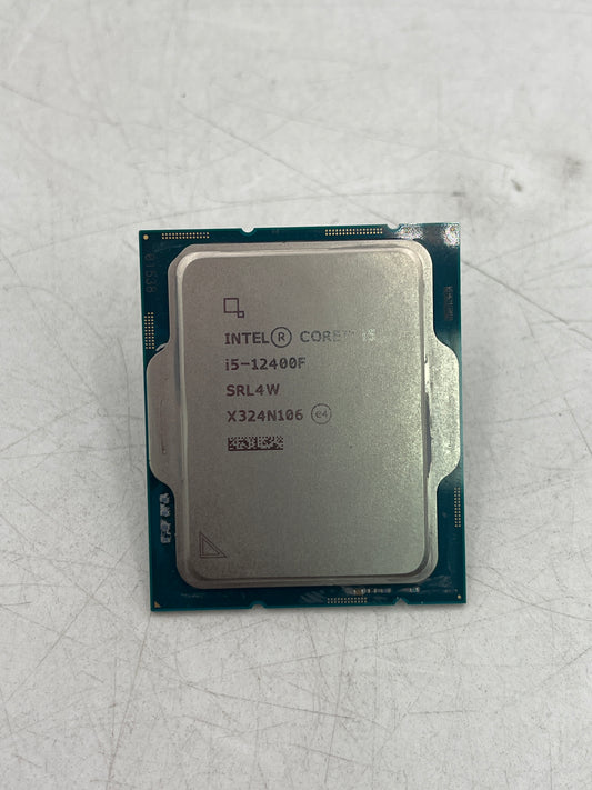 Intel Core i5-12400F Processor (4.4 GHz, 6 Cores, LGA 1700) - BX8071512400F
