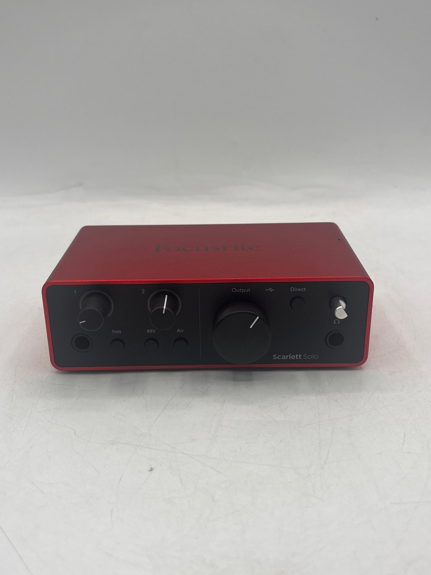 Focusrite Scarlett 2i2 USB-C Audio Interface 4th Generation - Red