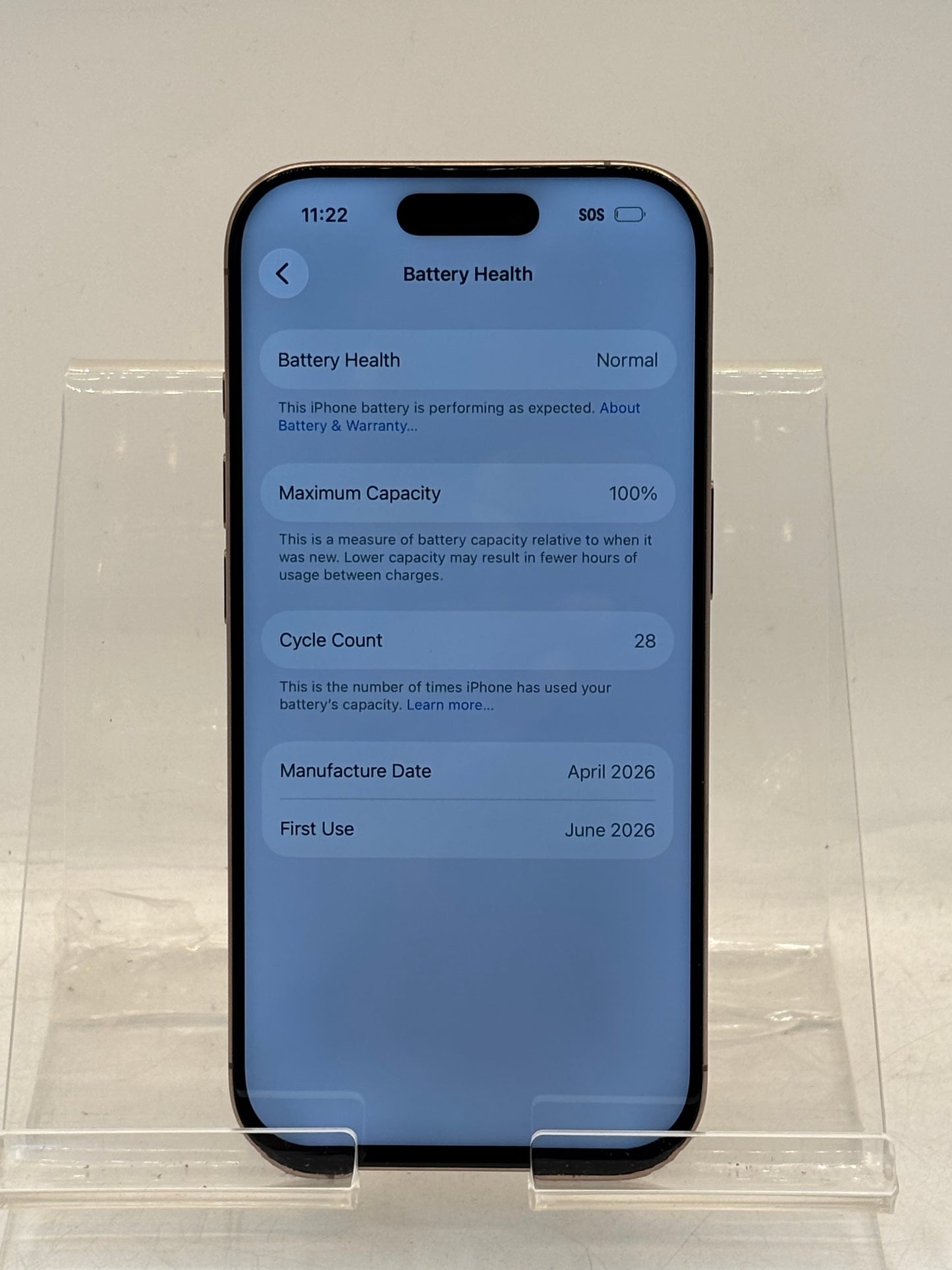 T-MOBILE ONLY Apple iPhone 16 Pro 256GB A3083 NYMMJ3LL/A--READ!!