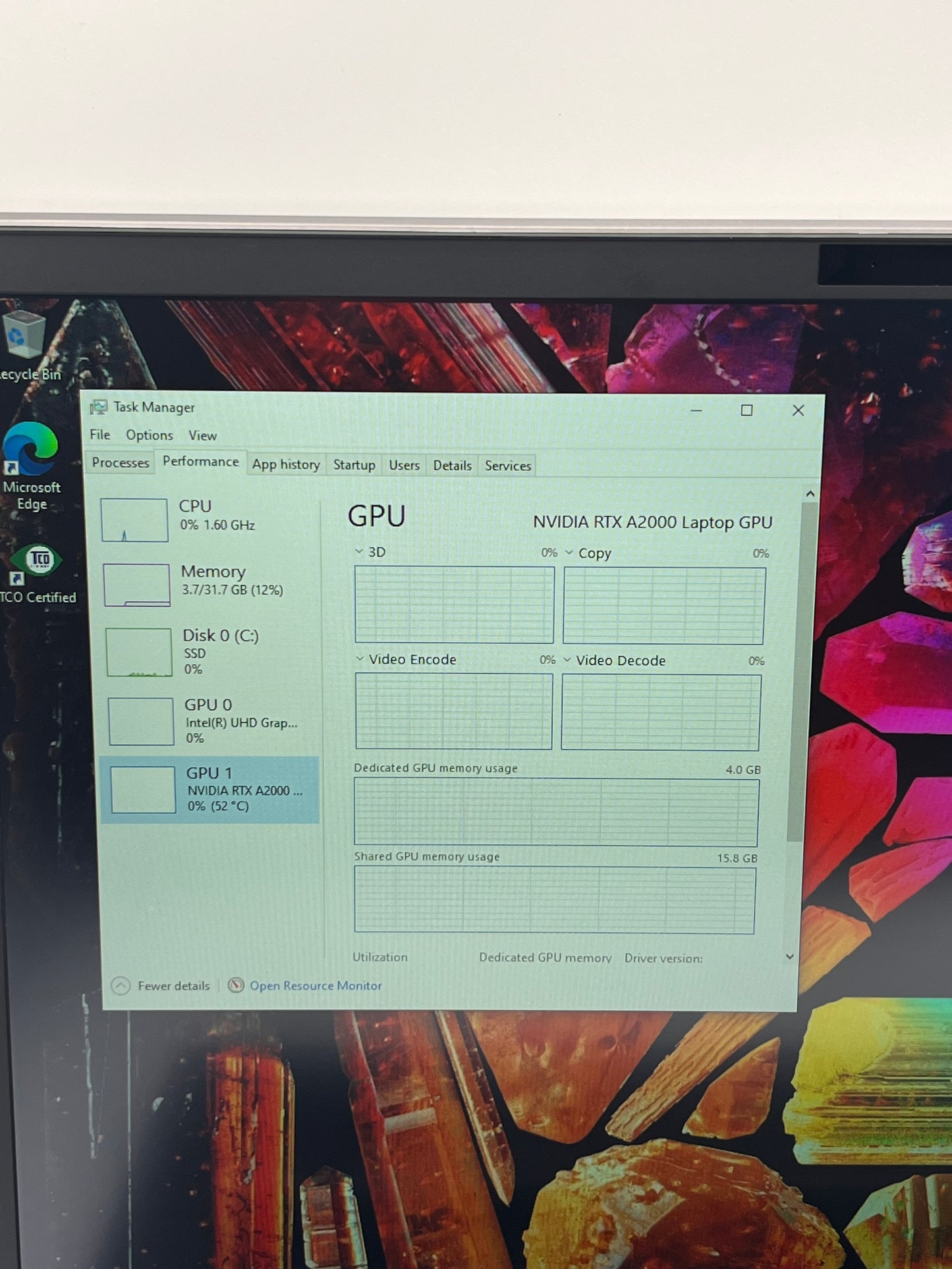 HP Fury 17" G8 Laptop Core i7-11800H 11th Gen 32GB 512GB RTX A2000