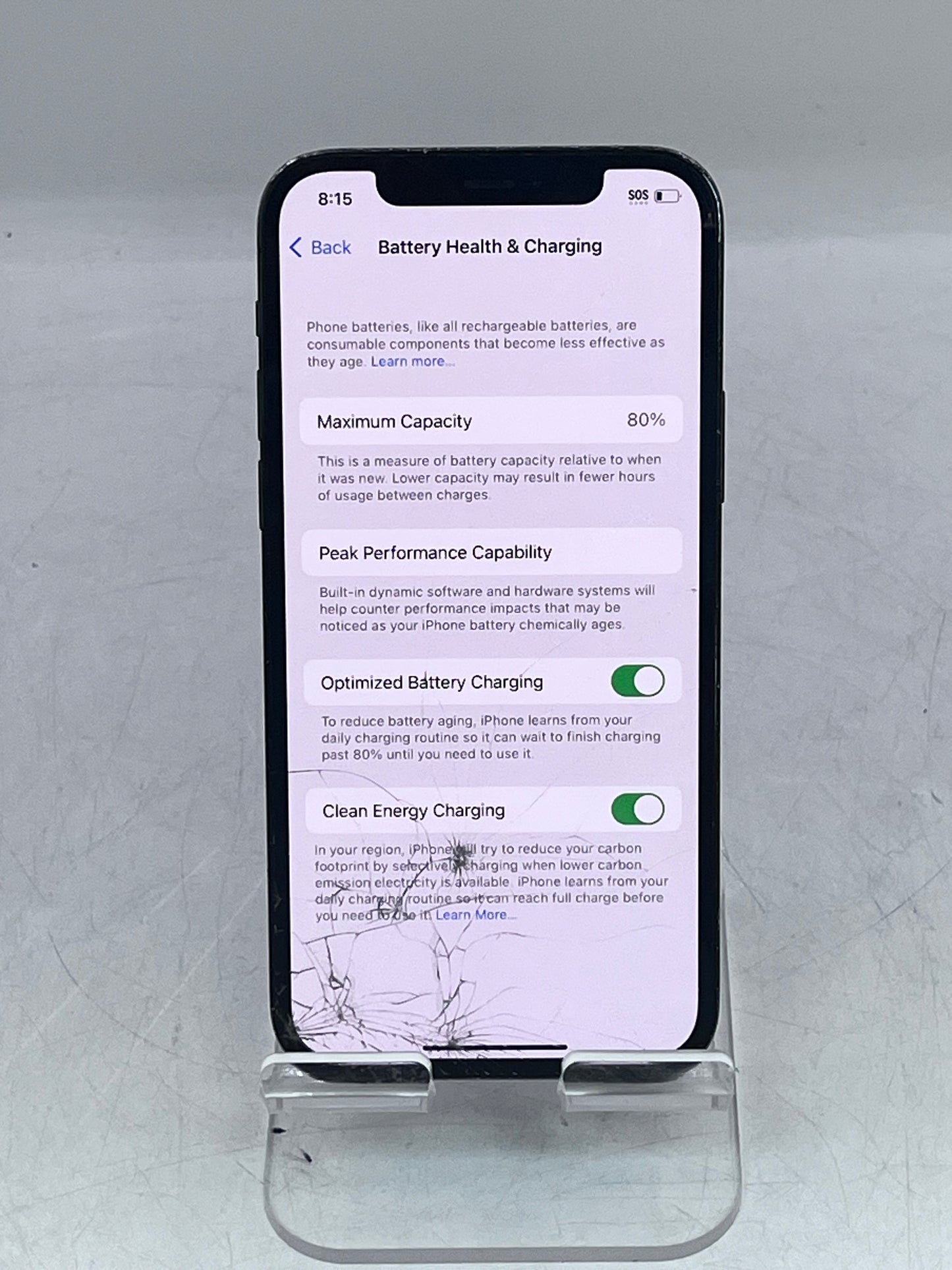 Apple iPhone 12 Pro A2341  MGKK3LL/A 128GB  Unlocked - Blue