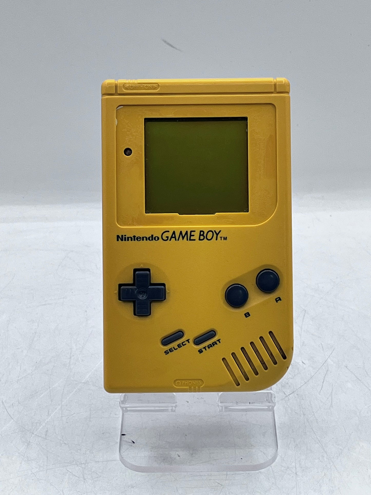 Nintendo Game Boy Original YELLOW Play it Loud DMG-01 100% OEM - Tested Working