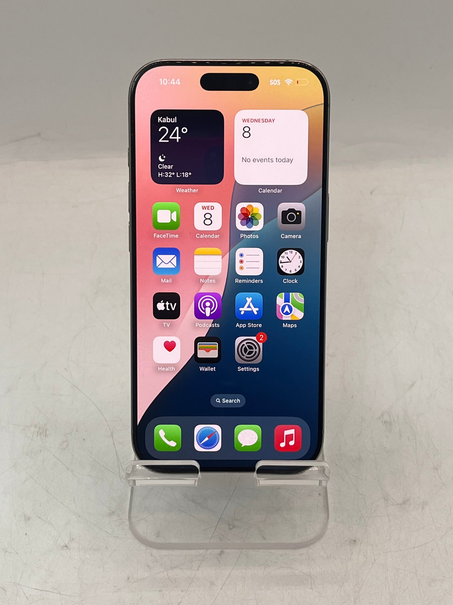 T-Mobile Apple iPhone 16 Pro MYMK3LL/A A3083 256GB -Silver
