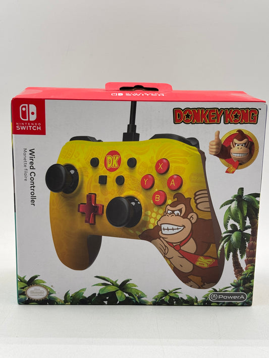 PowerA Wired Controller--Nintendo Switch (Donkey Kong Edition, Yellow)