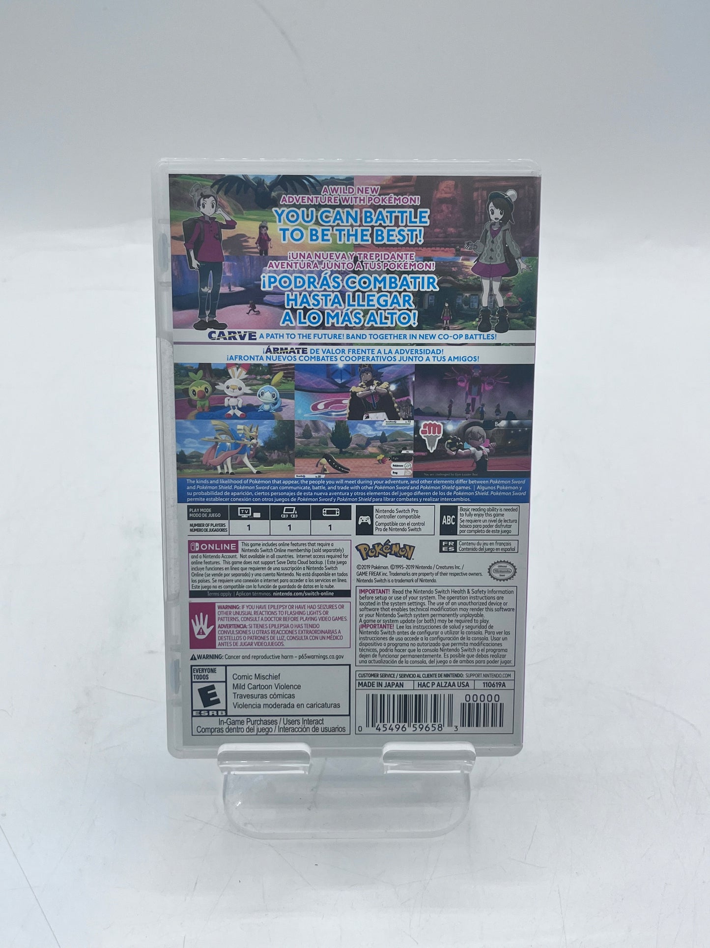 Nintendo Switch Pokemon Sword Video Game