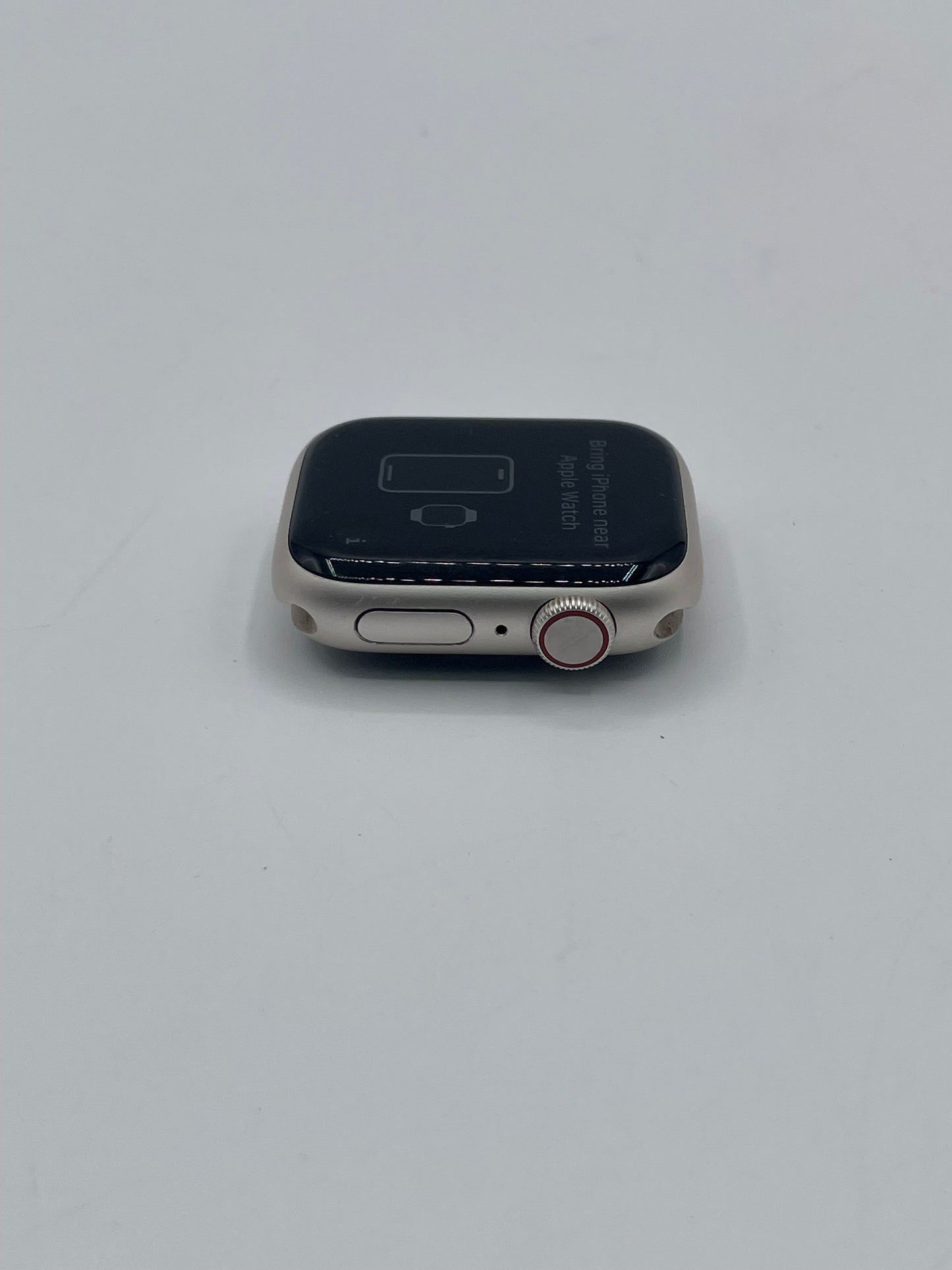 Unlocked Apple Watch Series 9 41mm Starlight with Starlight Sports Band