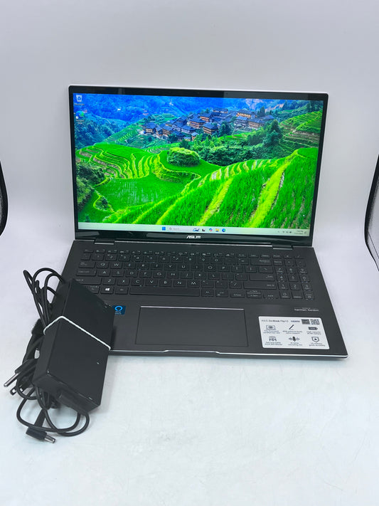 ASUS ZenBook Flip 15 – 15.6" FHD Touch Laptop – i7-1165G7 GTX1650 16GB 512GB